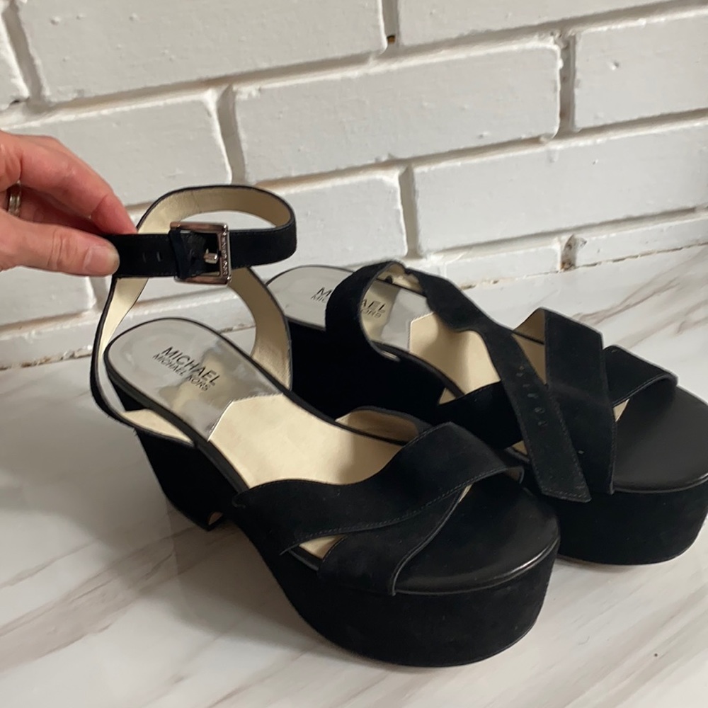Black Michael Kors Sandals